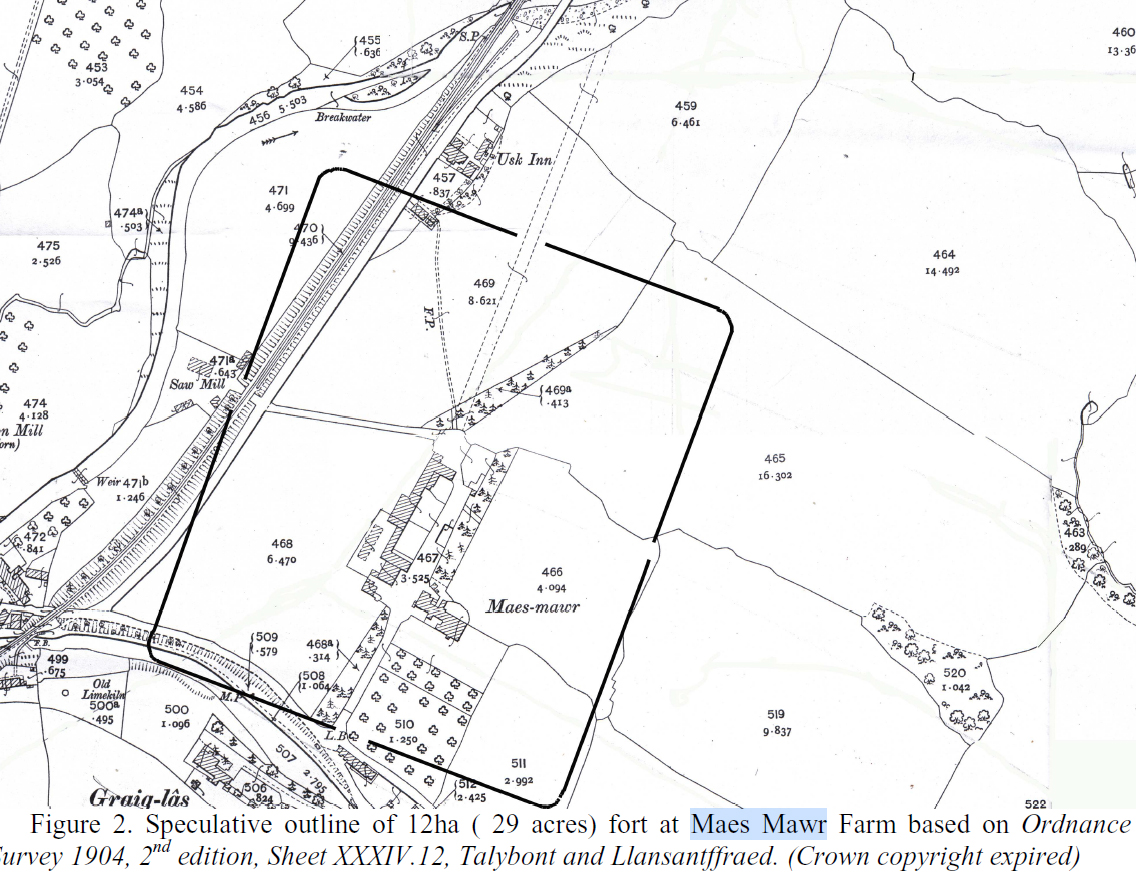 Fort at Maes Mawr