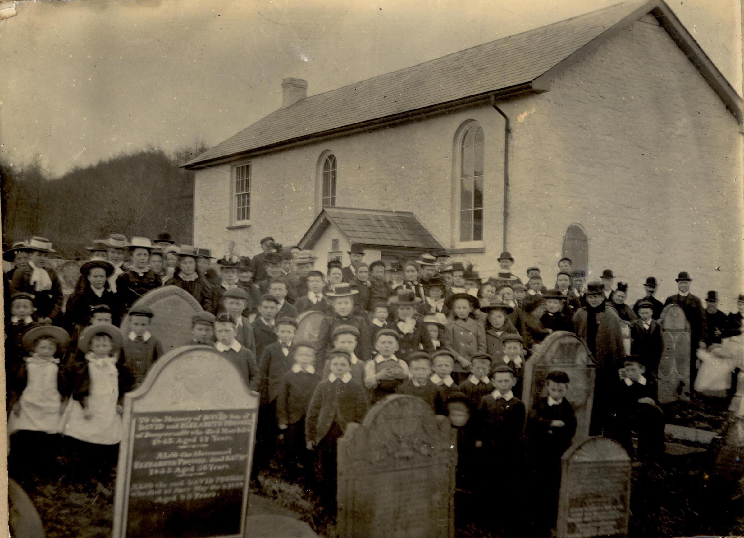 Aber Chapel Sunday School Photograph