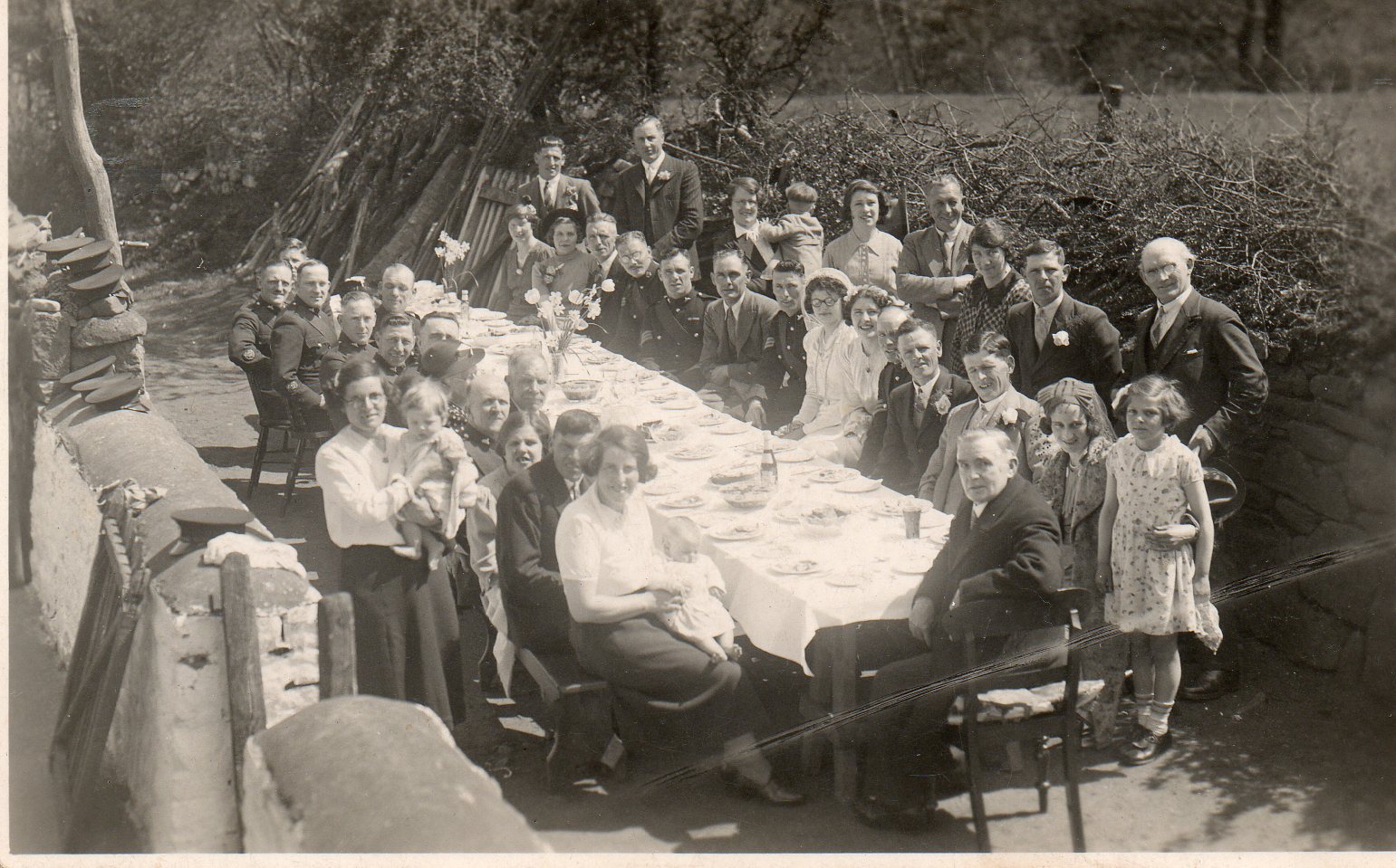 Doris & Chris Curtis's wedding reception at Ty Watton Aber