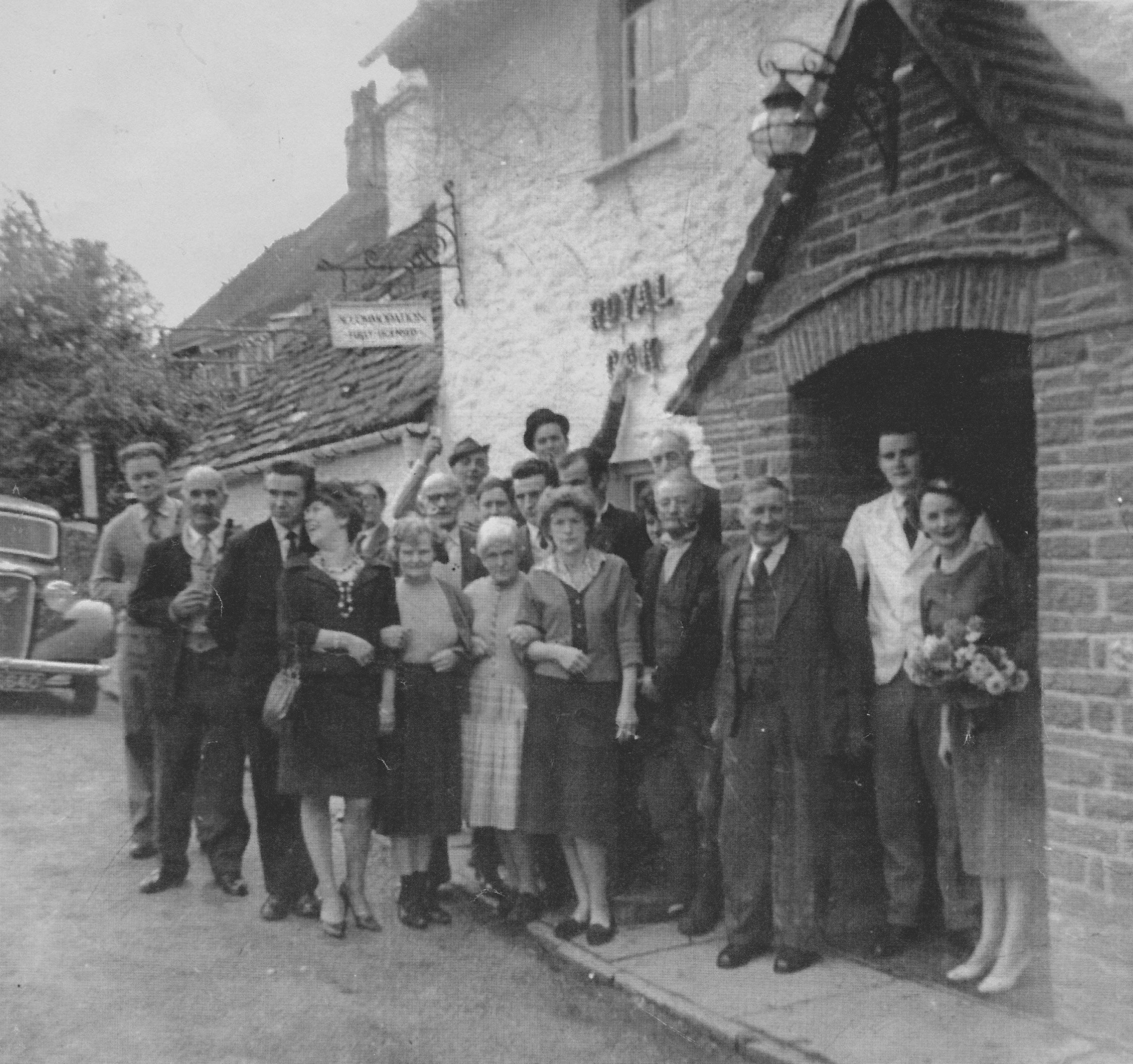 The first Sunday opening at the Royal Oak Pencelli 1961