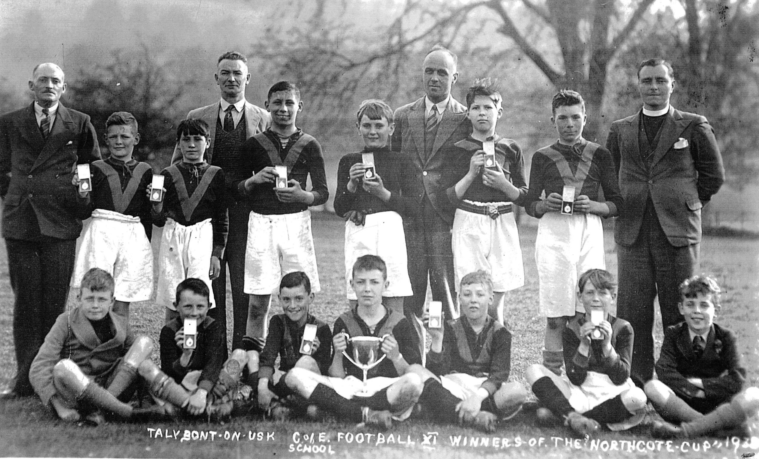 Talybont School Northcote Cup Winners 1938