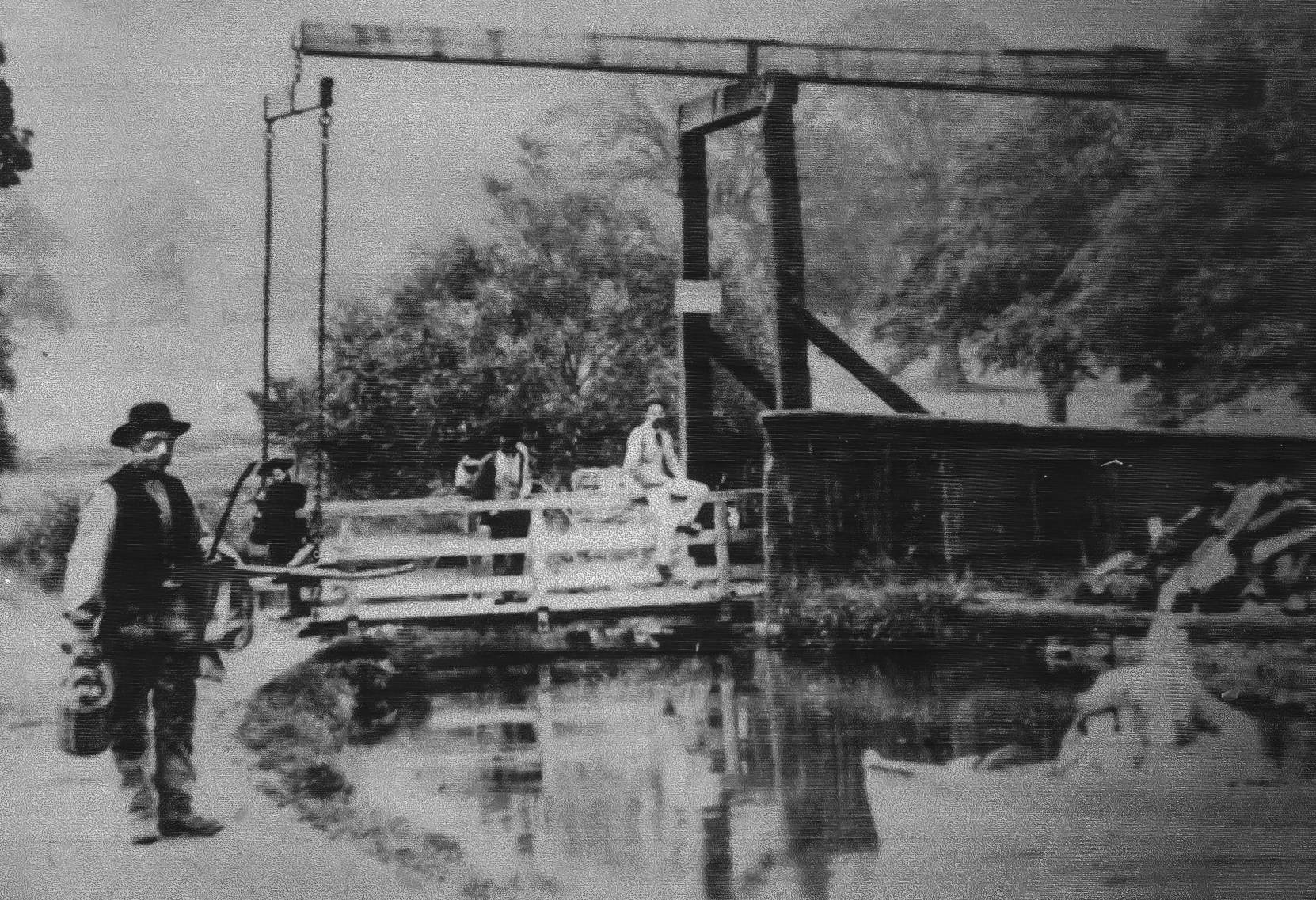 Canal Drawbridge Oldest Image