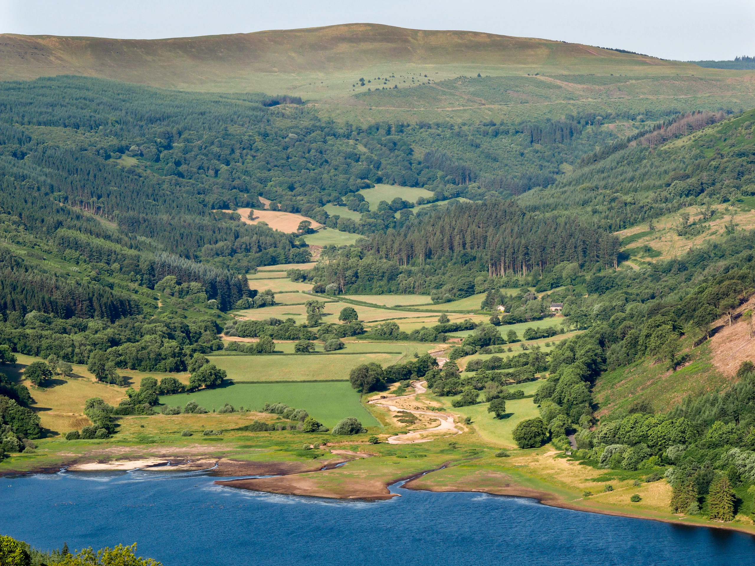 Talybont reservoir Southern end