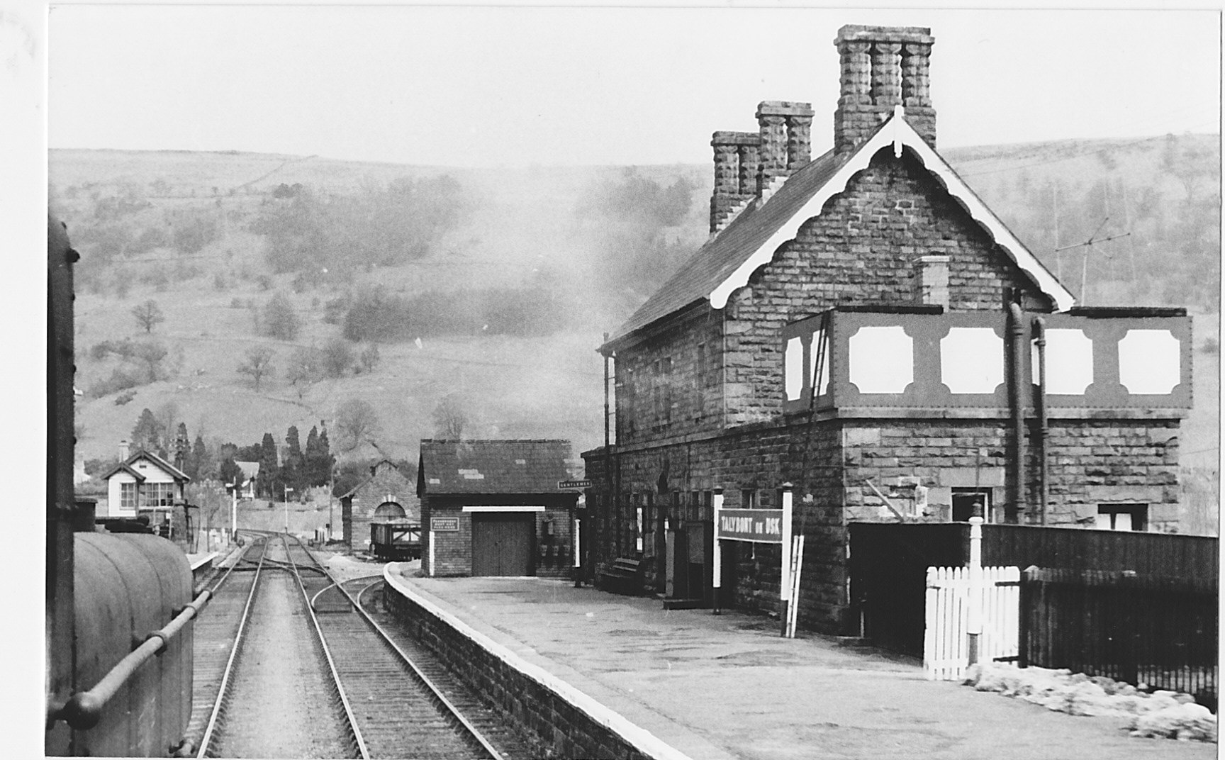 Talybont Station looking north