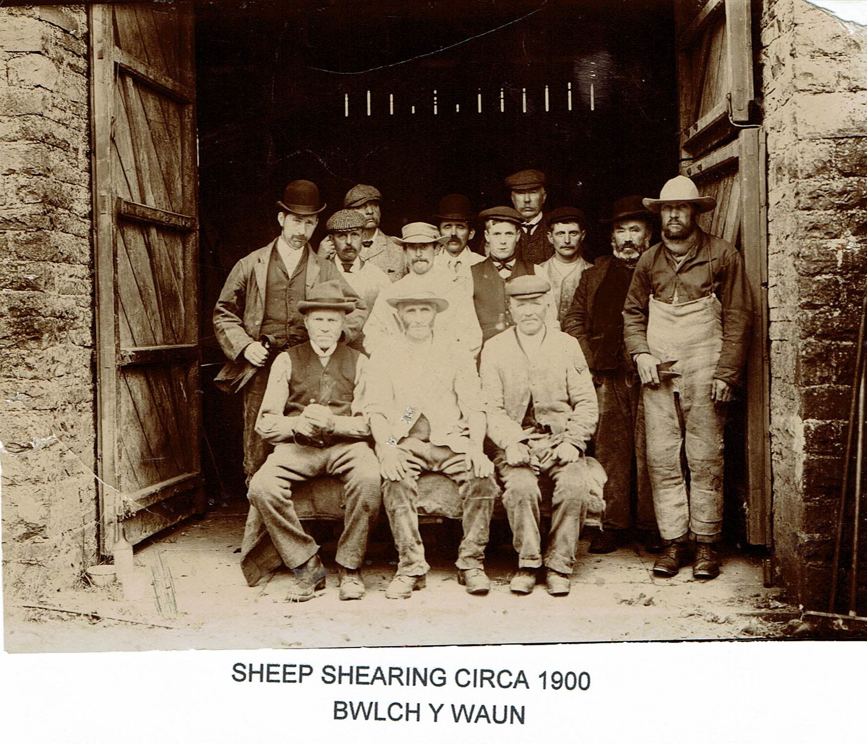 Shearting at Bwlchwaun C1900