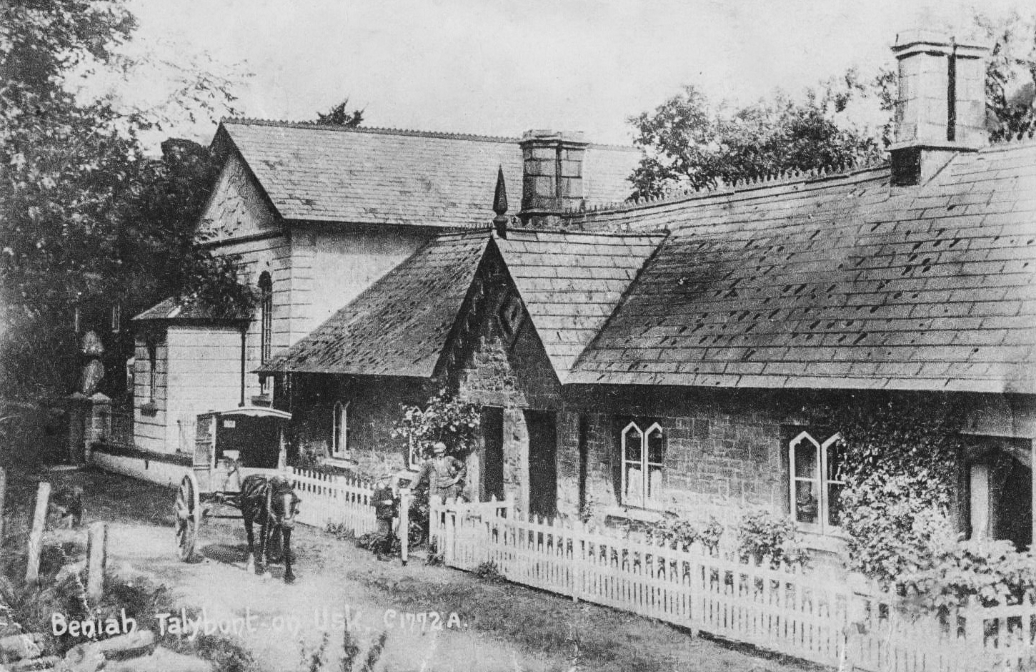 The Alms Houses with Benaiah Chapel