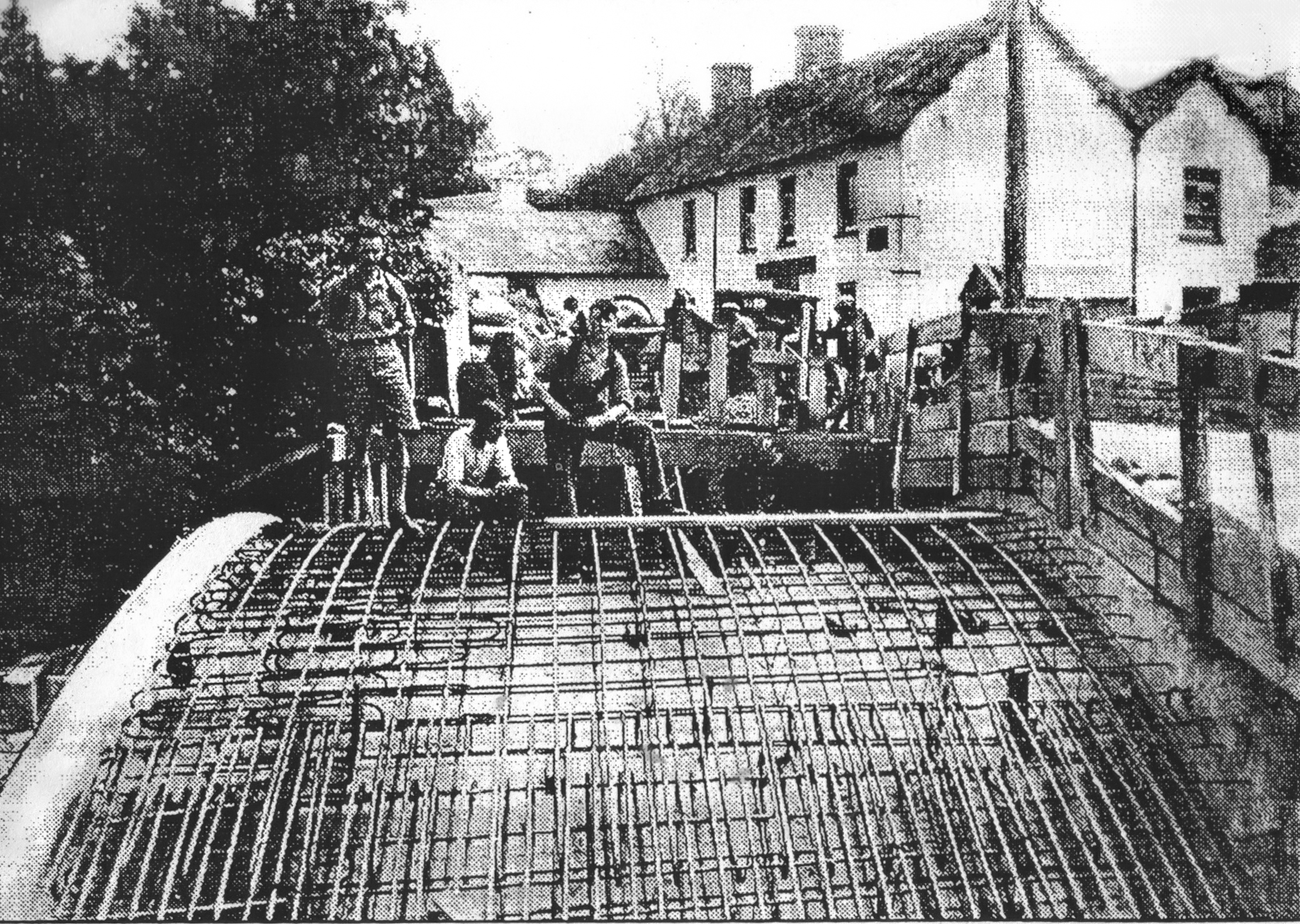 Bridge Building Caerfanell 1930