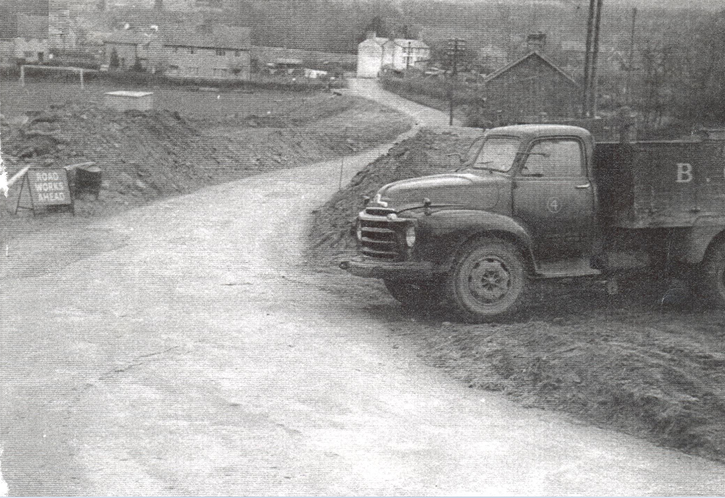 Talybont from Benaiah bridge 1930's