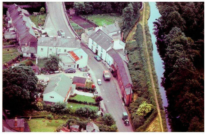 Talybont aerial view 1961