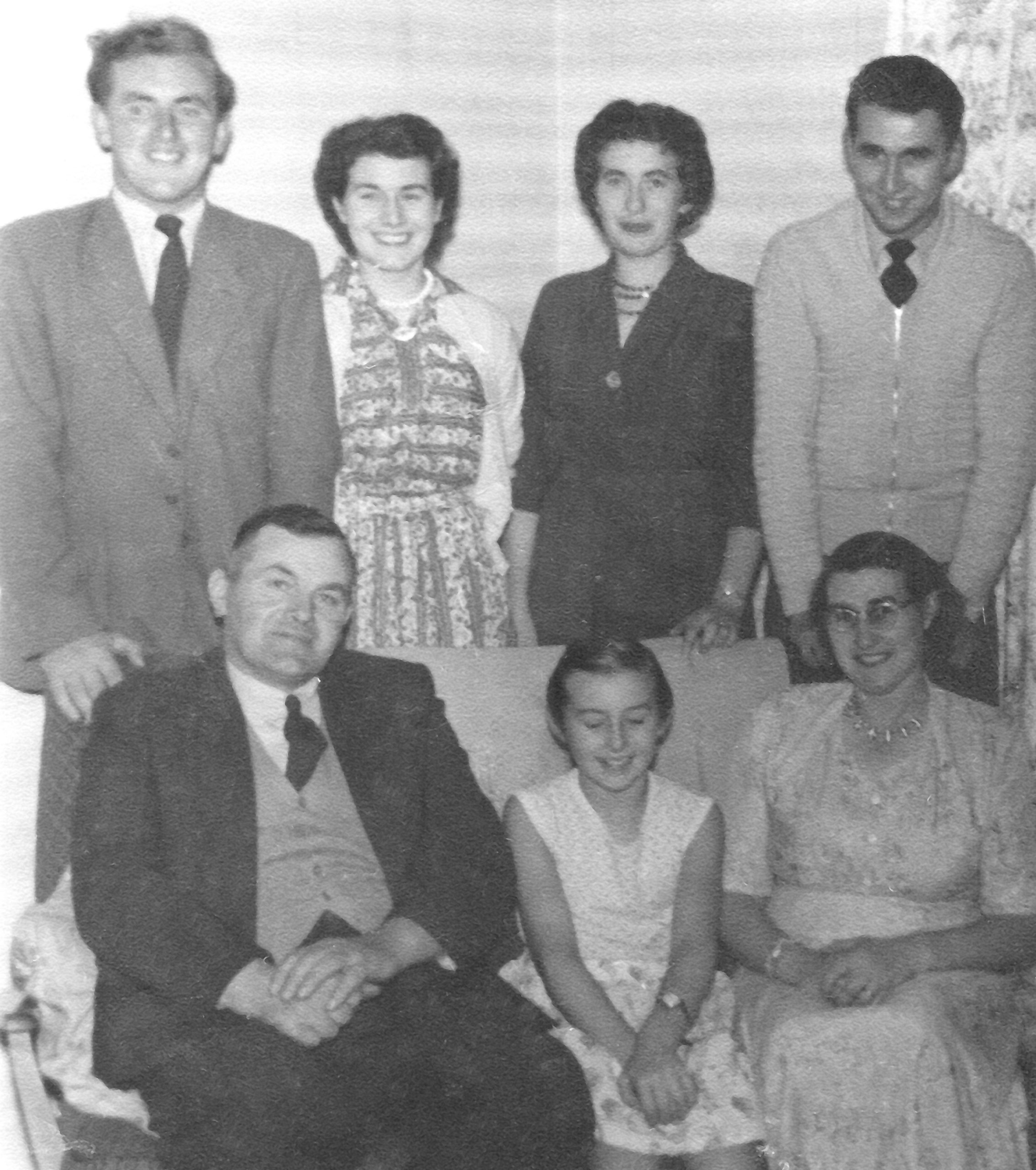 Stephens Family Post Office Row 1959