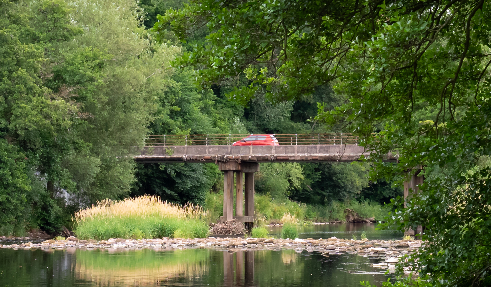 Bridge River Usk