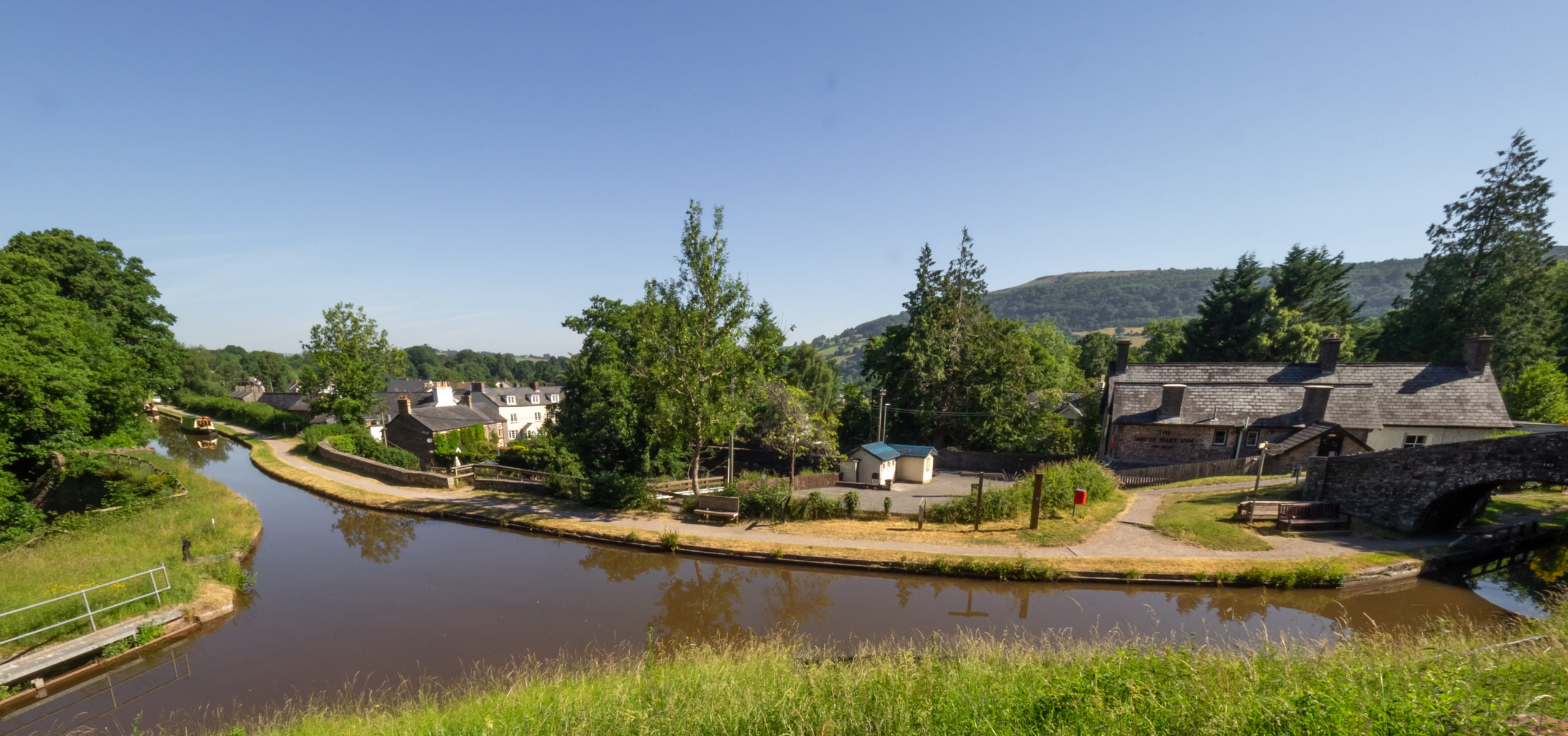 Talybont from the canal 2019